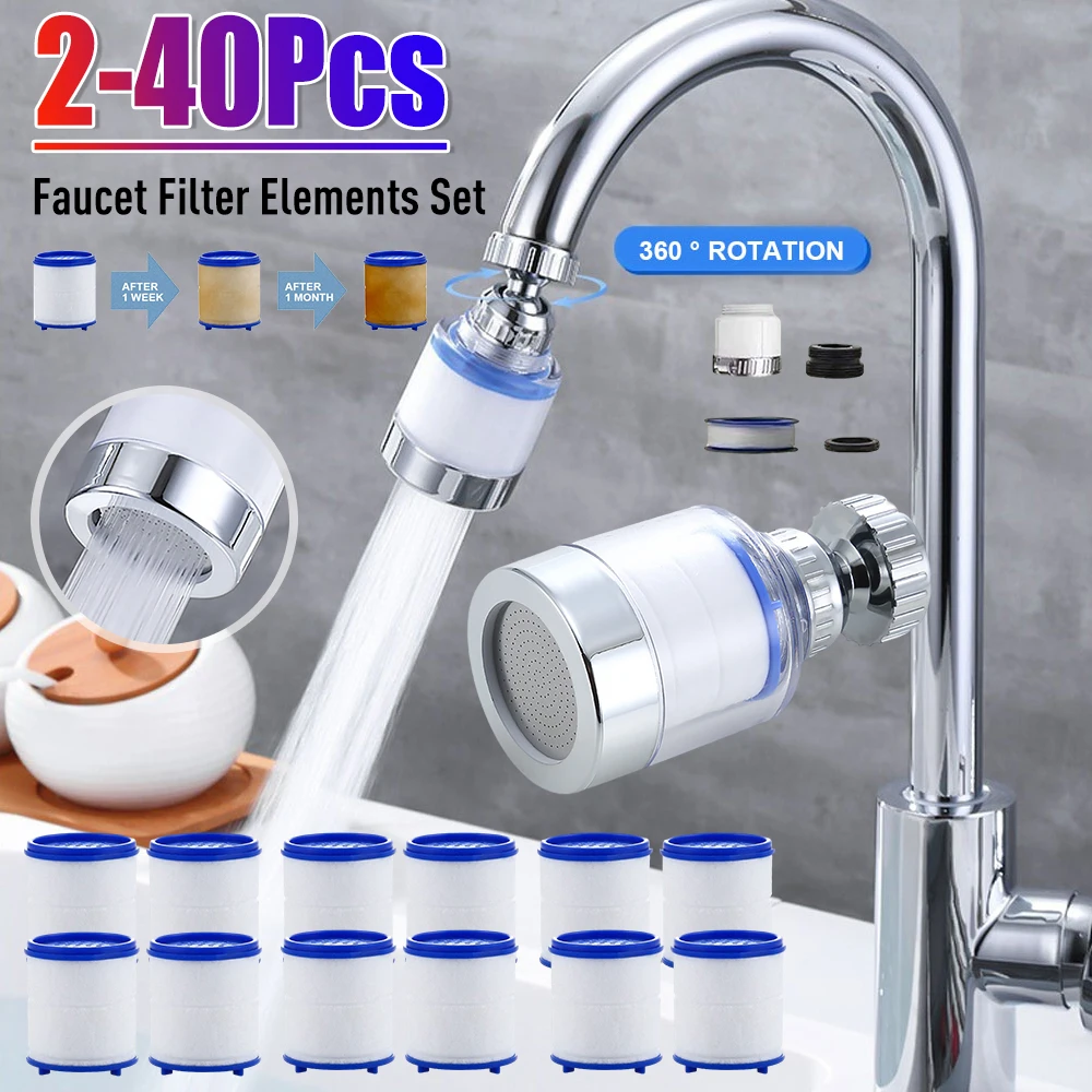 Kitchen Baking Mixer - 蛇口フィルターエレメント浄水器フィルター塩素重金属除去蛇口アダプターPP綿濾過キッチンバスルーム用