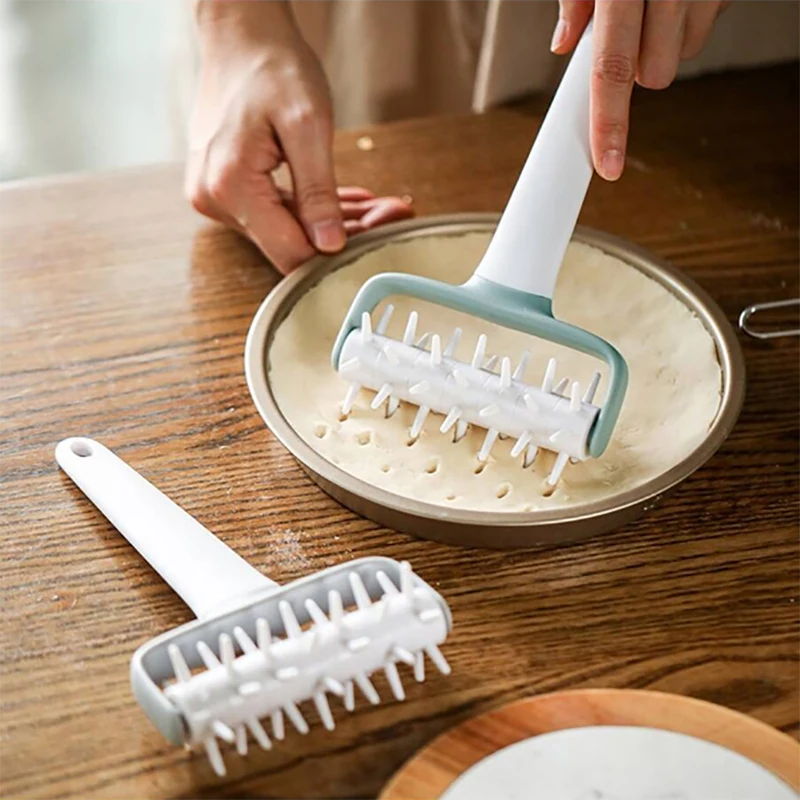 Kitchen Baking Rack - 1PC多機能ピザ生地ニードルパンチャー キッチンベーキングツール パン生地ラック 排気パンメーカー 家庭用