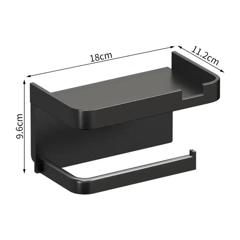 Kitchen Baking Paper Holder - バスルームの壁掛けペーパーロールホルダー、トイレットペーパーホルダー、プラスチック製収納ラック、キッチンタオル、調味料ボトルの置き場所