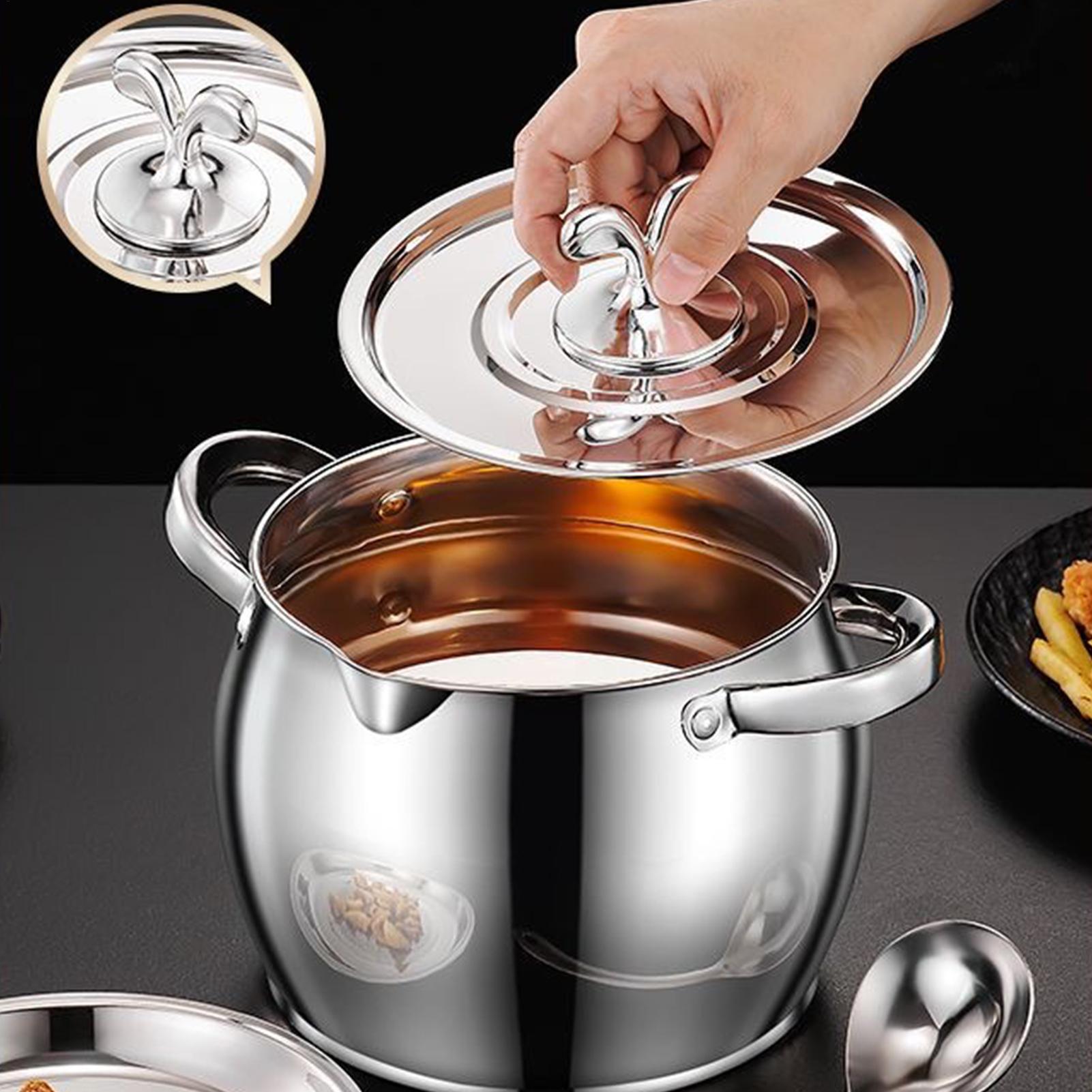 Kitchen Baking Canisters - ベーコン油保存容器 ステンレス製 グリースジャー ストレーナー付き蓋 キッチン調理、ベーキング、休日、週末に最適
