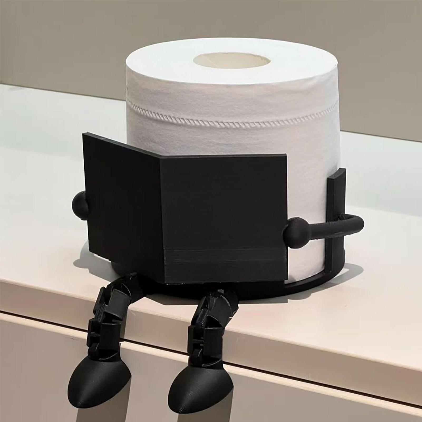 Kitchen Baking Paper Holder - トイレットペーパーホルダースタンド 3Dプリント製 読書用 面白い かわいい ナプキンスタンド