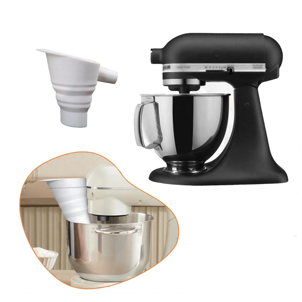 Kitchen Aid Baking Mixer - シリコンキッチン漏斗 耐久性のあるベーキング漏斗 シリコン小麦粉漏斗 キッチンエイド アーティザン KSM150