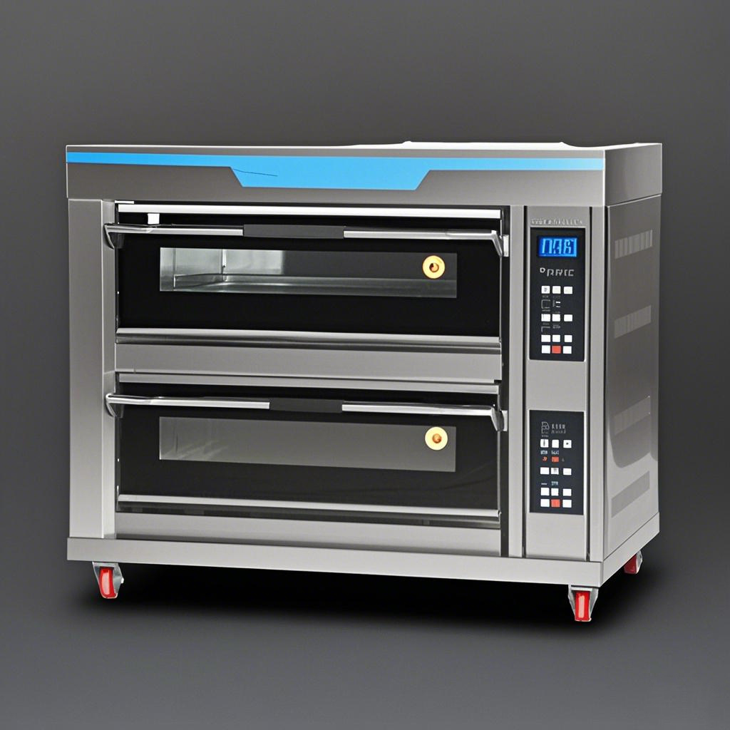 Commercial Kitchen For Baking - オーブン、業務用産業用ベーカリー、ベーキングオーブン、二層式デュアルヒーター、キッチンオーブン、多機能カウンタートップ大容量