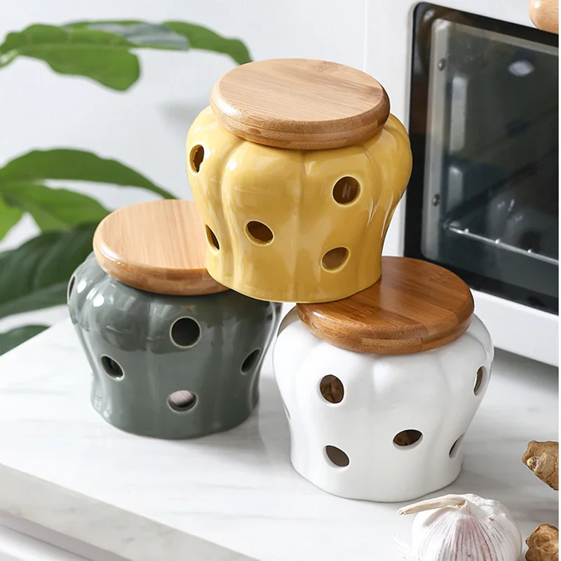 中空アウトセラミックストレージタンク、キッチン換気小屋ジャー - Kitchen Bank のレビューと価格