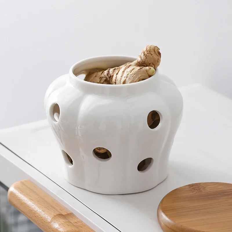 中空アウトセラミックストレージタンク、キッチン換気小屋ジャー - Kitchen Bank のレビューと価格