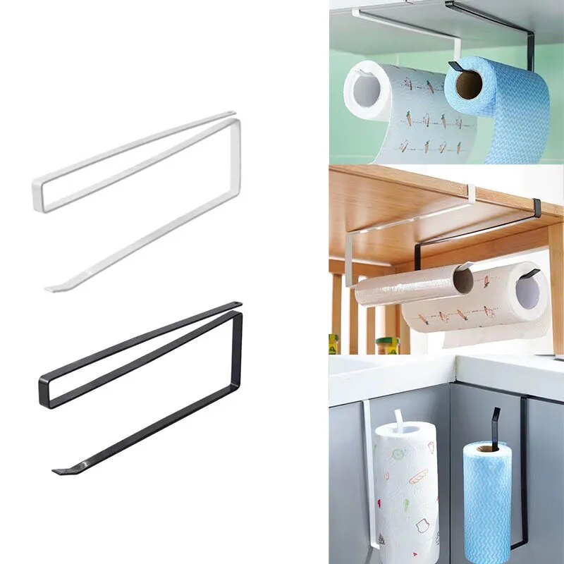 ペーパーロールホルダー タオルラック クリングフィルム収納ラ - Kitchen Baking Paper Holder のレビューと価格