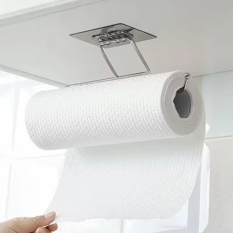 1 個キッチンペーパータオルホルダー粘着トイレットペーパーラ - Kitchen Baking Paper Holder のレビューと価格