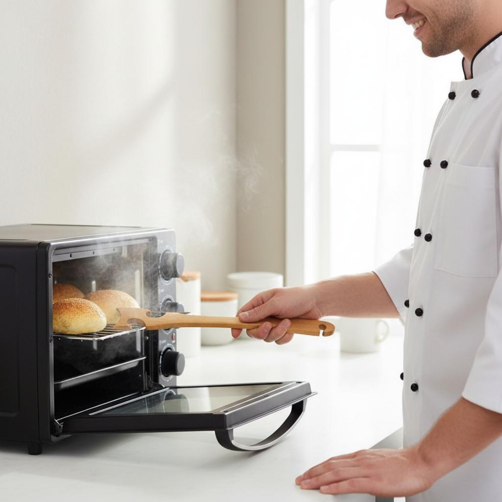 オーブンラックプッシュプルツール火傷防止ベーキングアクセサリ - Kitchen Baking Rack のレビューと価格