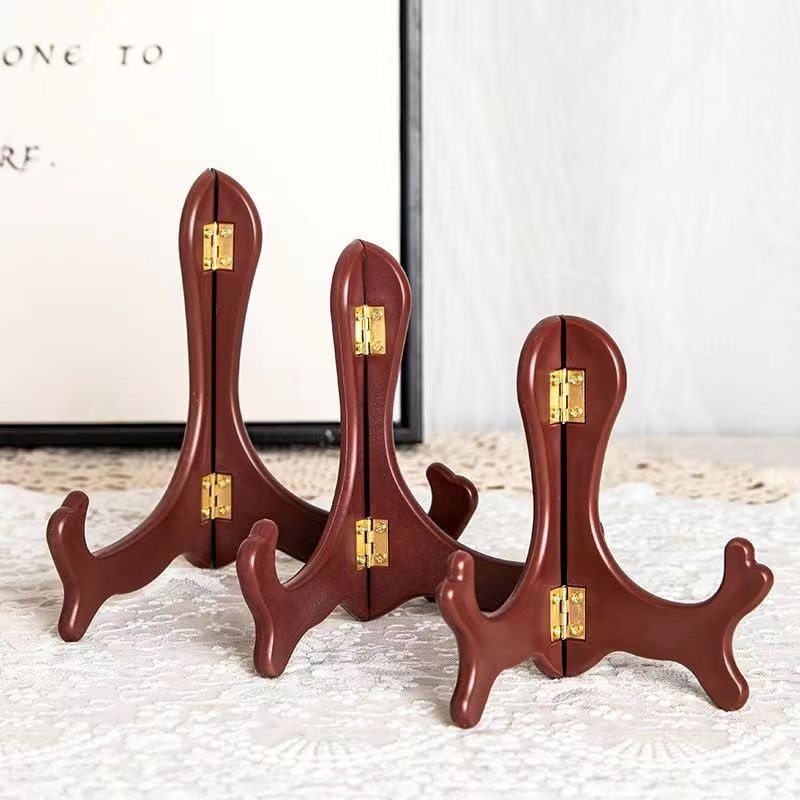 1pc ヴィンテージ木製ディッシュディスプレイラック カーブ - Kitchen Baking Rack のレビューと価格