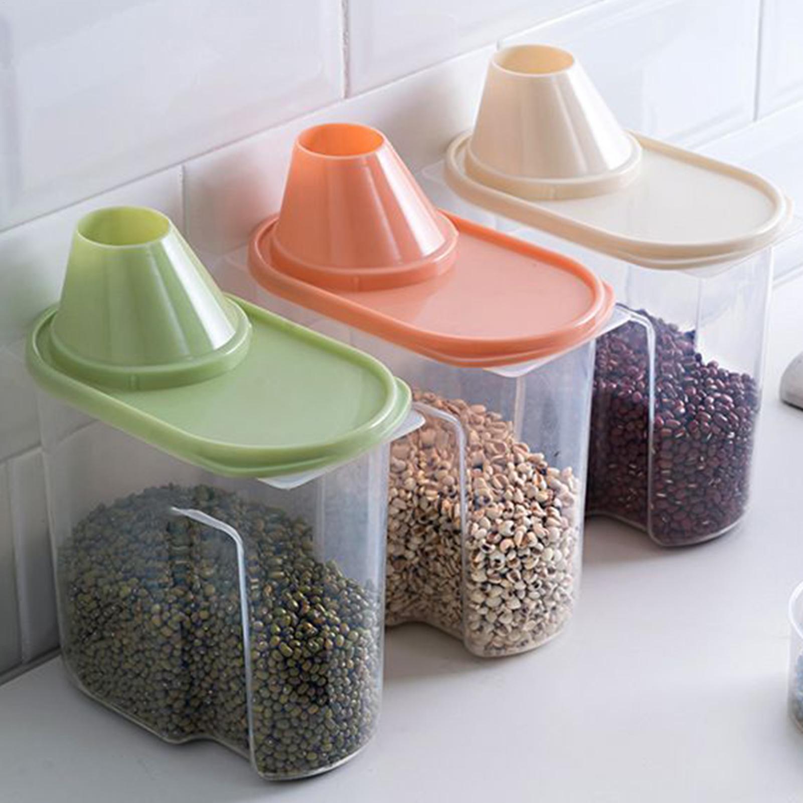 キッチン用キャニスターセット 4個 2.5L 透明 密閉 キ - Kitchen Baking Canisters のレビューと価格