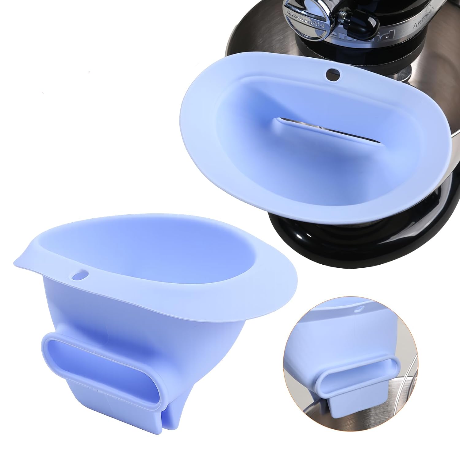 キッチンエイドミキサー用シリコン製小麦粉漏斗、青色小麦粉追加 - Kitchen Aid Baking Bread のレビューと価格