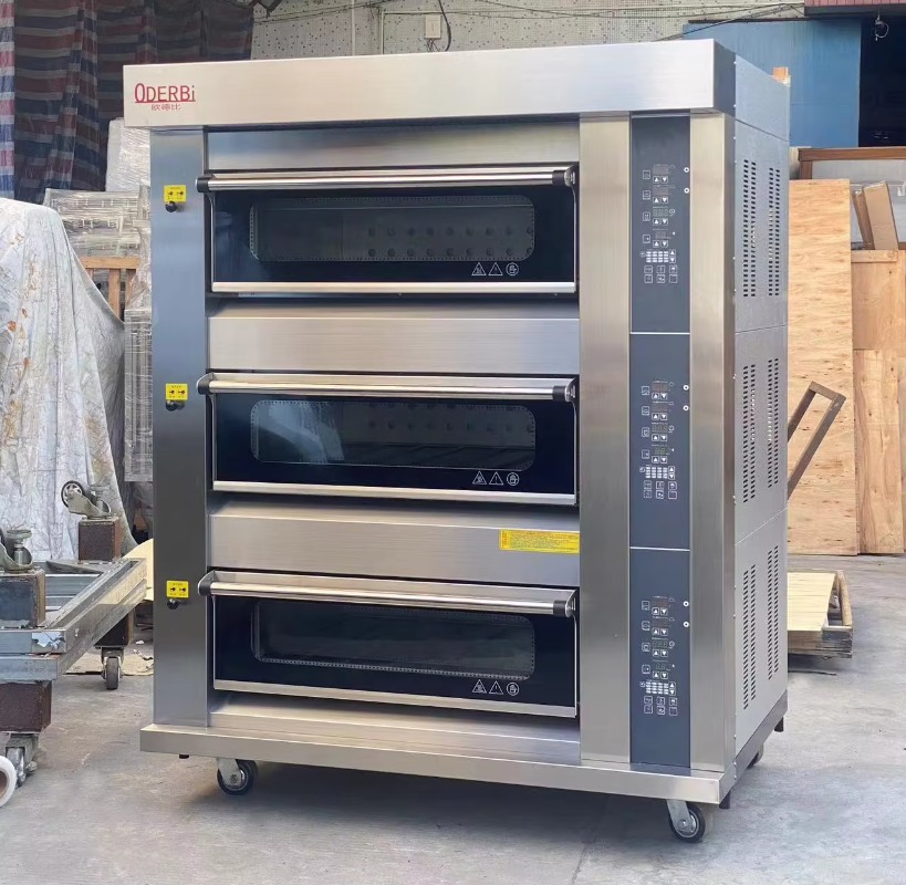 業務用カスタマイズ3段6トレイガスオーブン ピザ・パン・ケー - Commercial Kitchen For Baking のレビューと価格