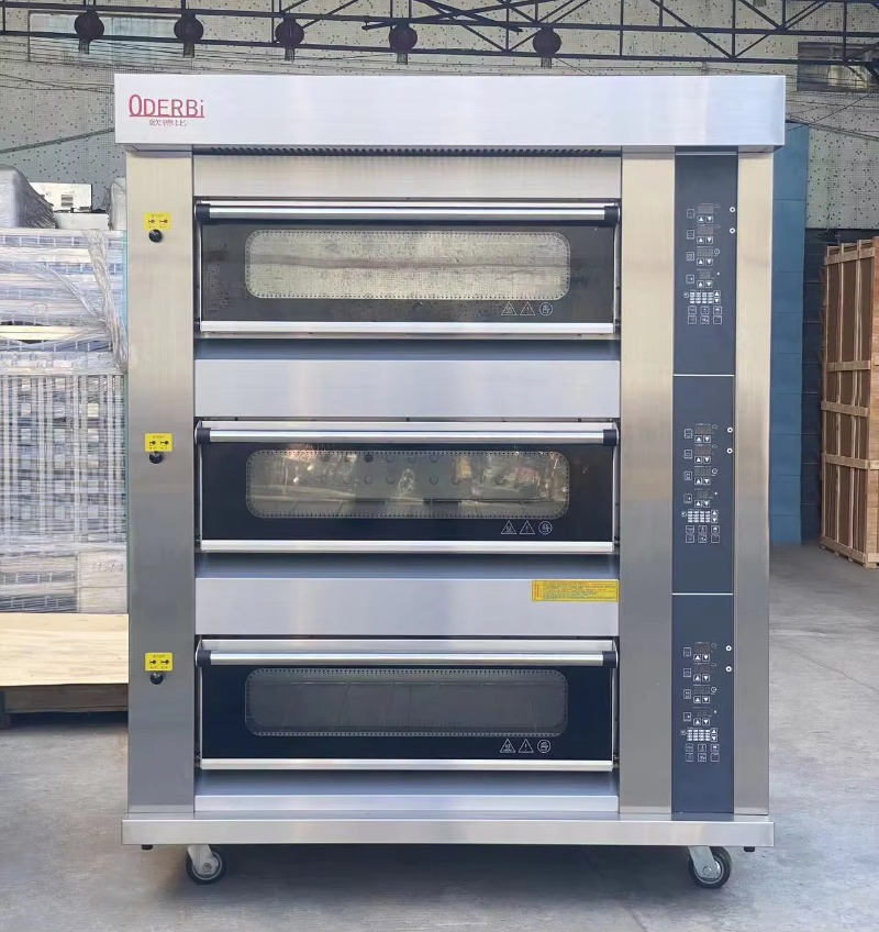 業務用カスタマイズ3段6トレイガスオーブン ピザ・パン・ケー - Commercial Kitchen For Baking のレビューと価格