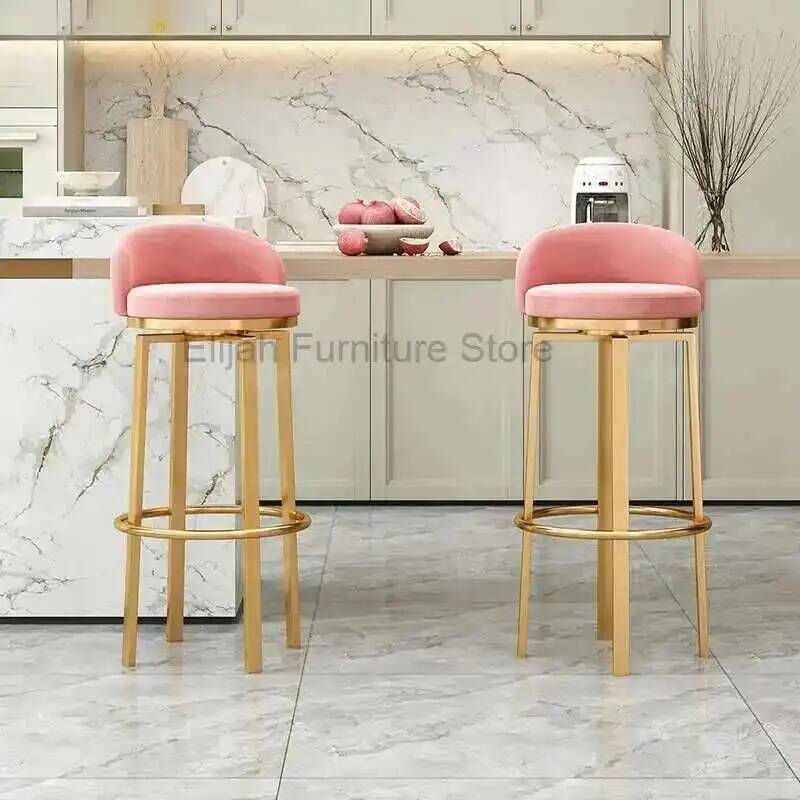 バーレセプションホームデザイナーアイランドハイチェア北欧背も - Kitchen Bank のレビューと価格