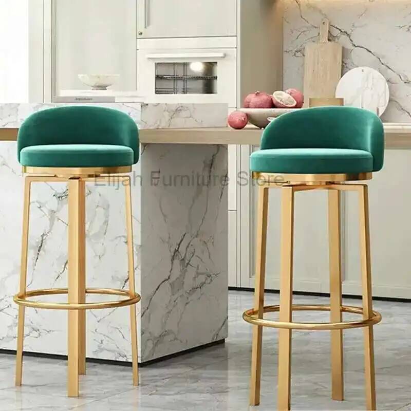 バーレセプションホームデザイナーアイランドハイチェア北欧背も - Kitchen Bank のレビューと価格