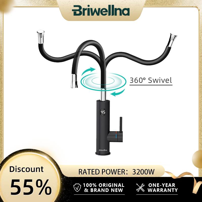 ブリウェルナ電気温水器 220V 2 in 1 キッチン蛇口 - Kitchen Baking Mixer のレビューと価格