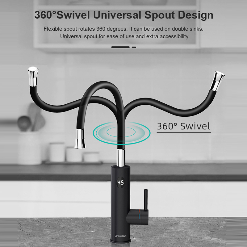 ブリウェルナ電気温水器 220V 2 in 1 キッチン蛇口 - Kitchen Baking Mixer のレビューと価格