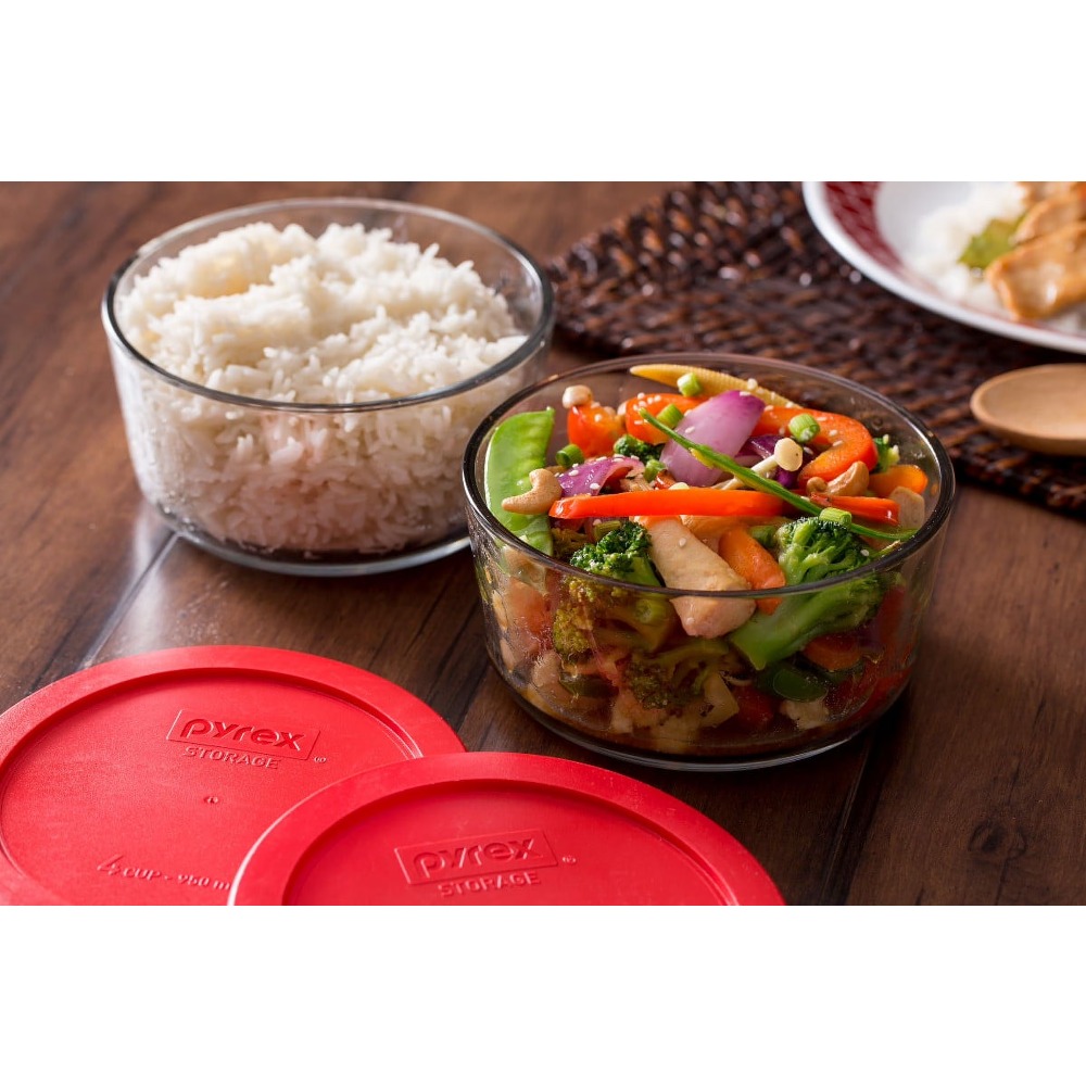 ガラス製食品保存容器2個セット（蓋付き）、オーブン対応ベーキ - Kitchen Baking Canisters のレビューと価格