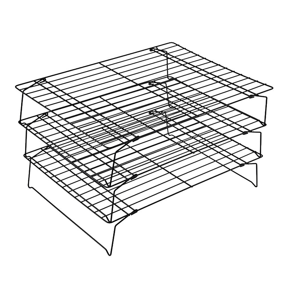 3段冷却ラック、焼き菓子、ベーキングオーブン、調理用、積み重 - Kitchen Baking Rack のレビューと価格