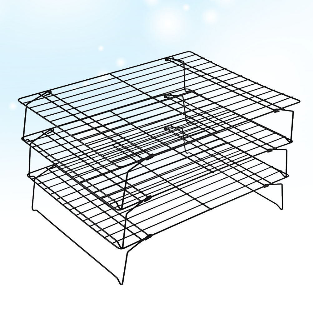 3段冷却ラック、焼き菓子、ベーキングオーブン、調理用、積み重 - Kitchen Baking Rack のレビューと価格